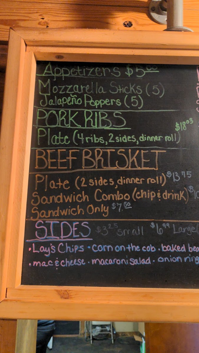 Menu My Daddy's Bar-B-Que-1