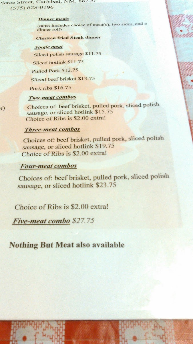 Menu My Daddy's Bar-B-Que-10
