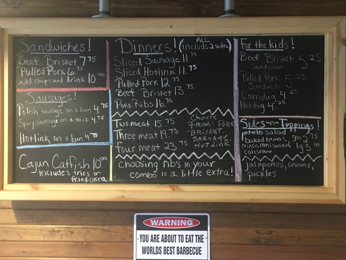 Menu My Daddy's Bar-B-Que-4