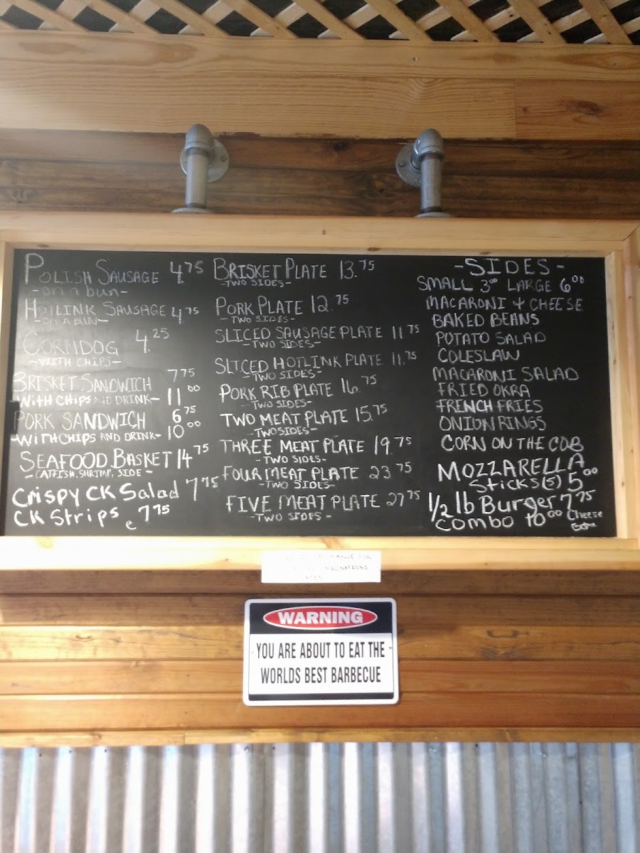 Menu My Daddy's Bar-B-Que-5