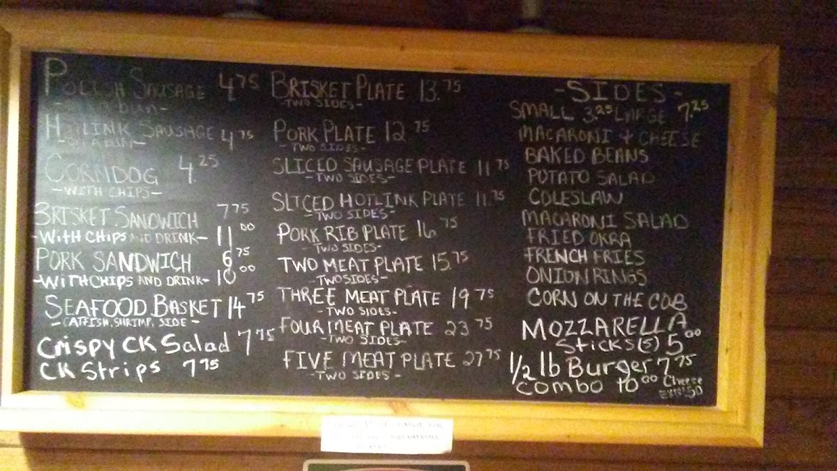 Menu My Daddy's Bar-B-Que-8