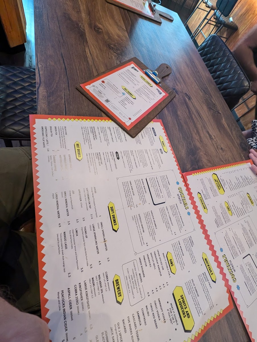 Menu My Delhi Leicester-8
