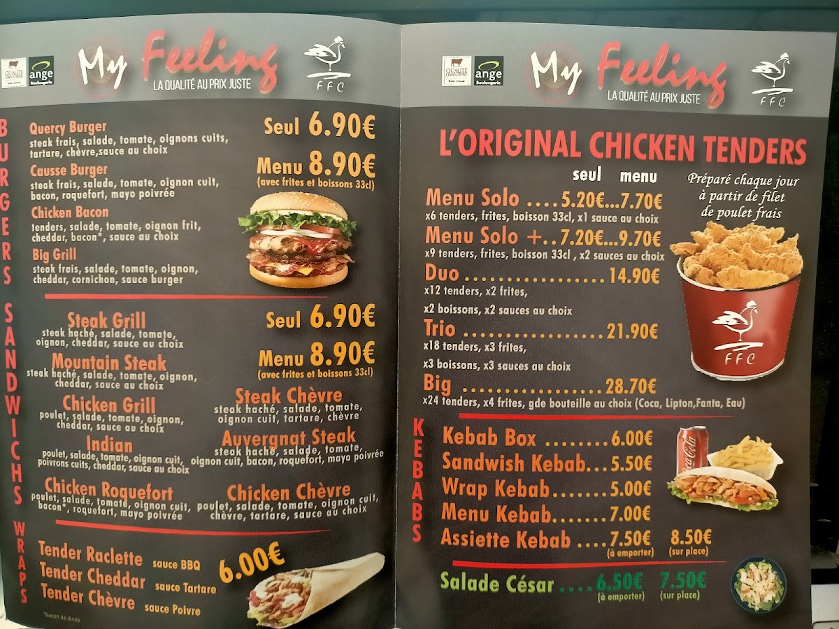 Menu My Feeling-1