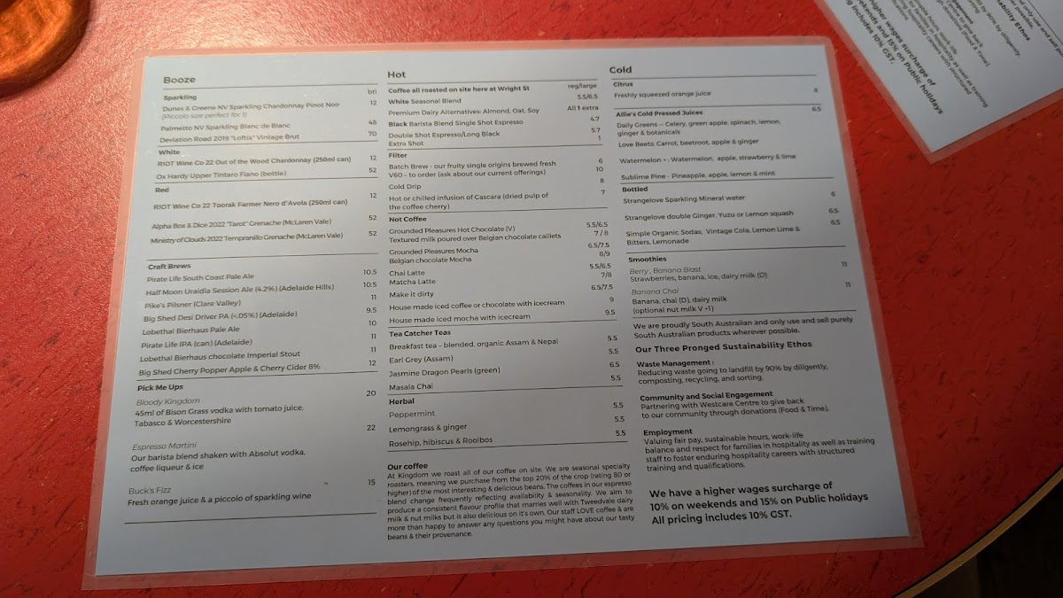 Menu My Kingdom For A Horse-10