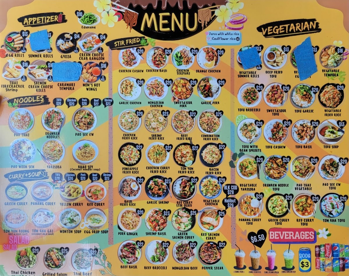 Menu My Mom's Thai Tastes Talkeetna-10