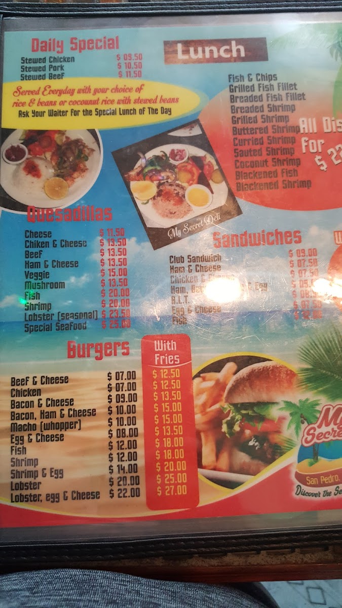 Menu My Secret Deli-3