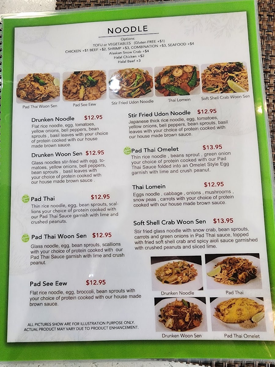 Menu My Thai & Vegan (Frisco)-6