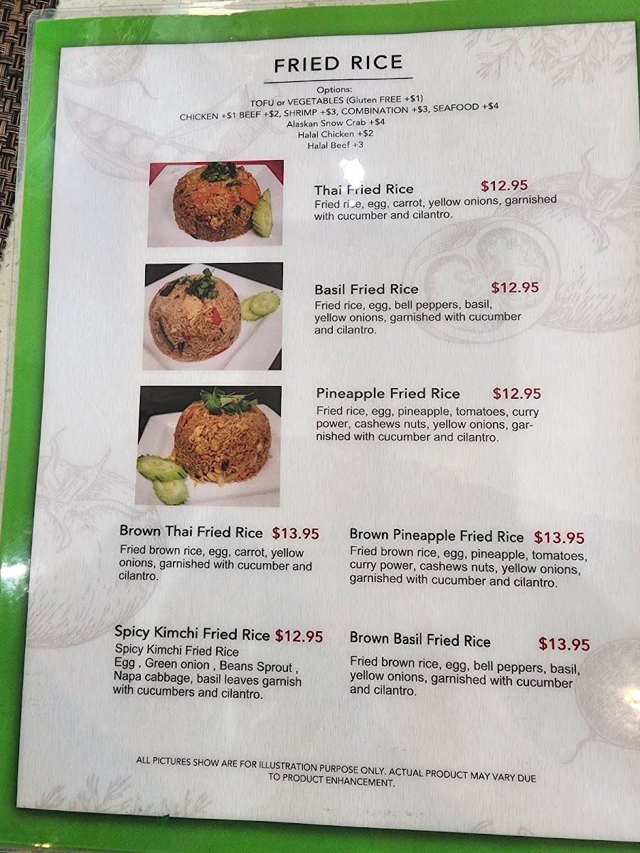 Menu My Thai & Vegan (Frisco)-8