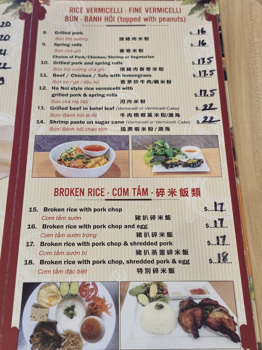Menu My Tho-9