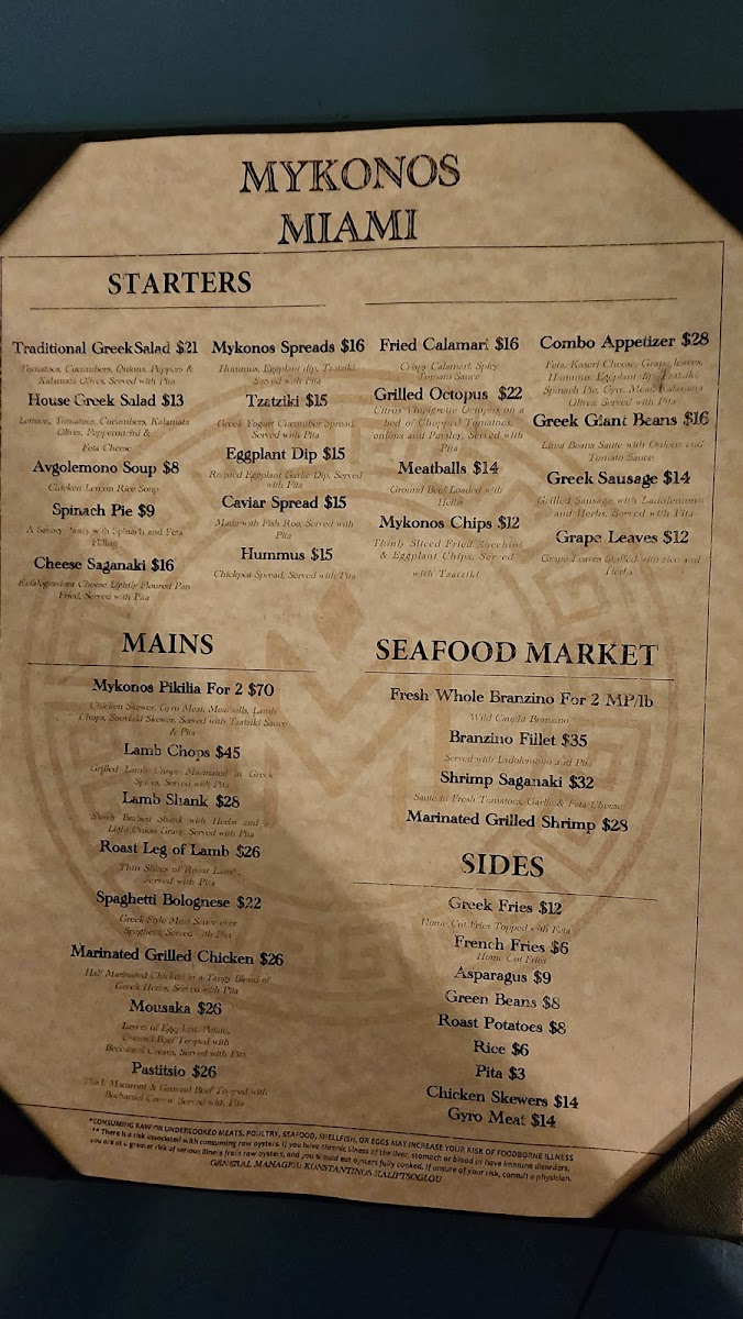 Menu Mykonos Greek Restaurant-2