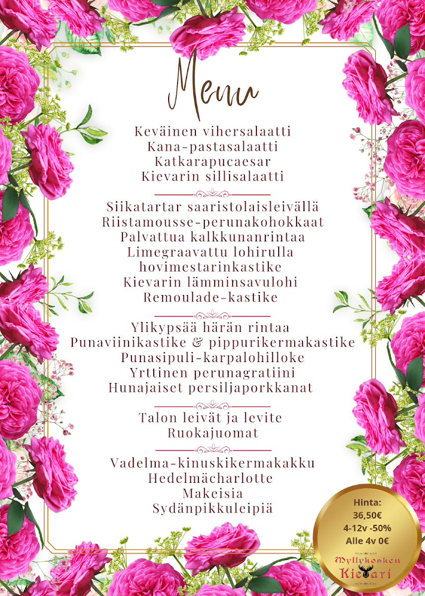 Menu Myllykosken Kievari Oy-10