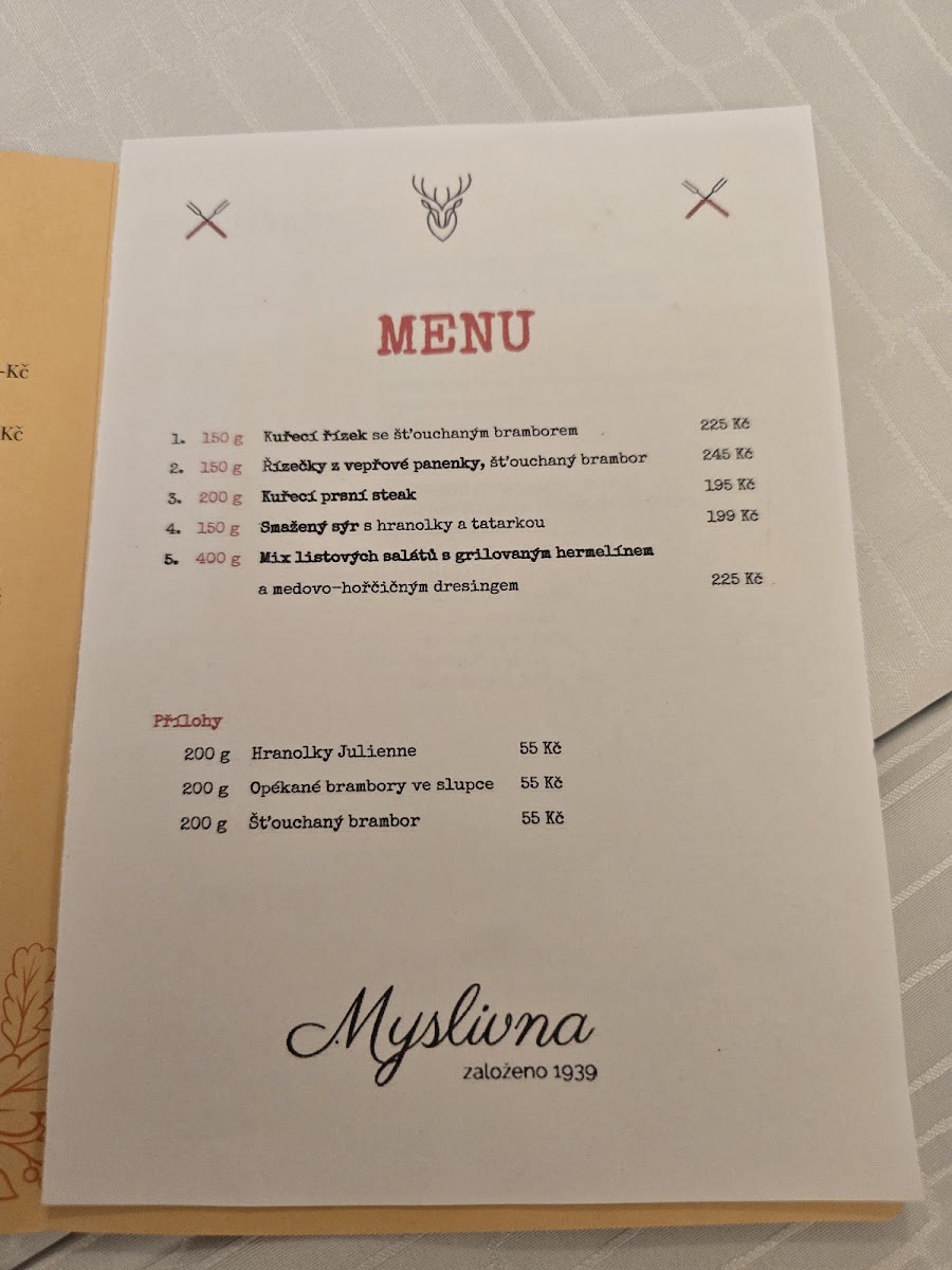 Menu Myslivna-3