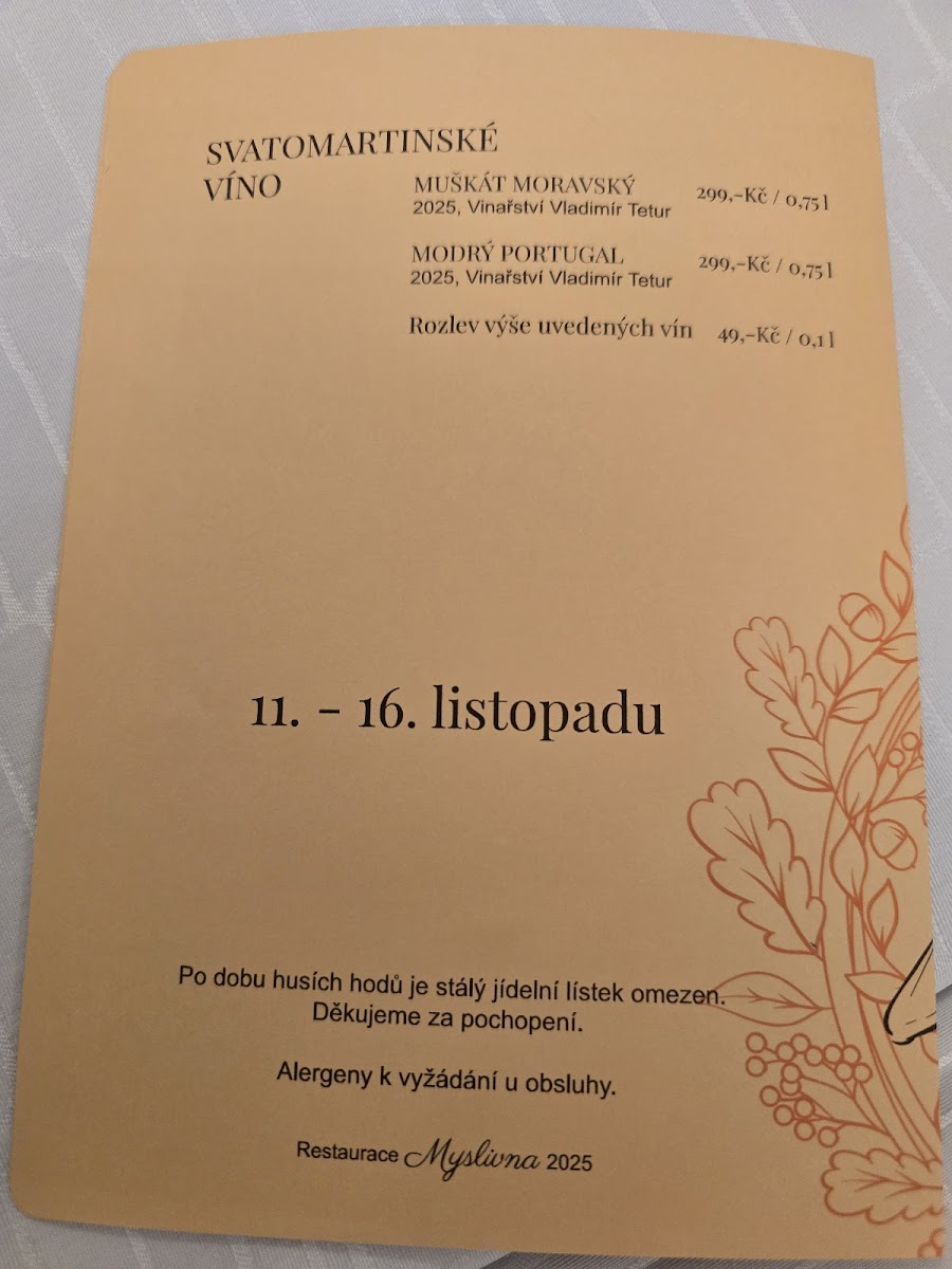 Menu Myslivna-6