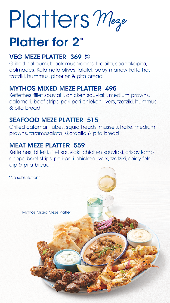 Menu Mythos Greek Restaurant Majik Forest-9