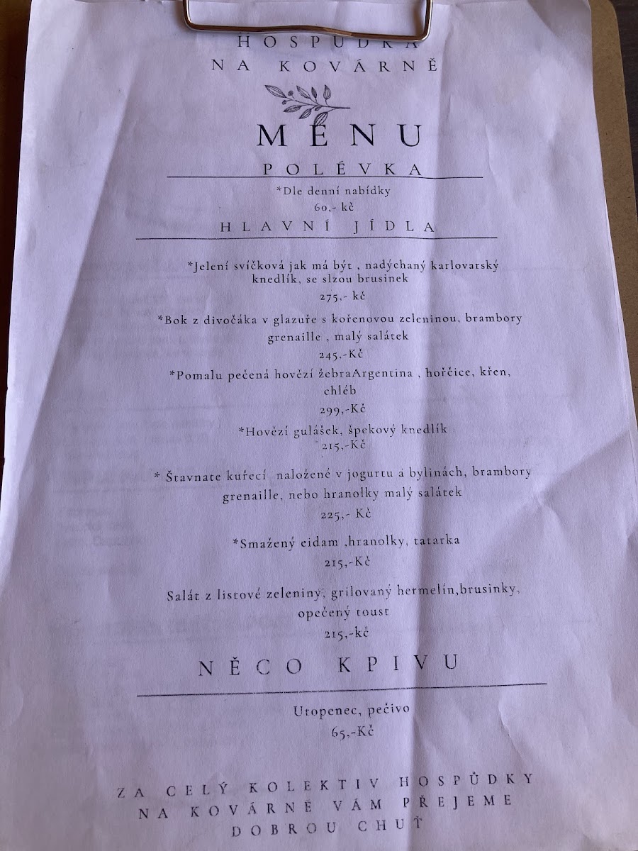 Menu Na Kovárně-3