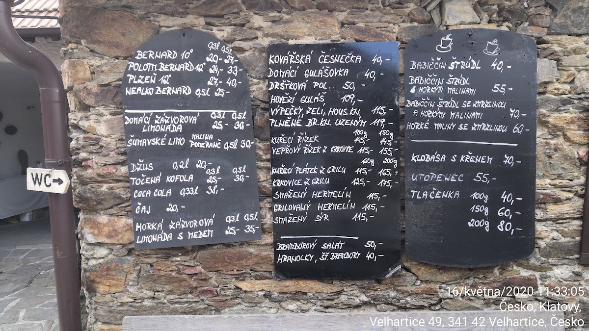 Menu Na Kovárně-9