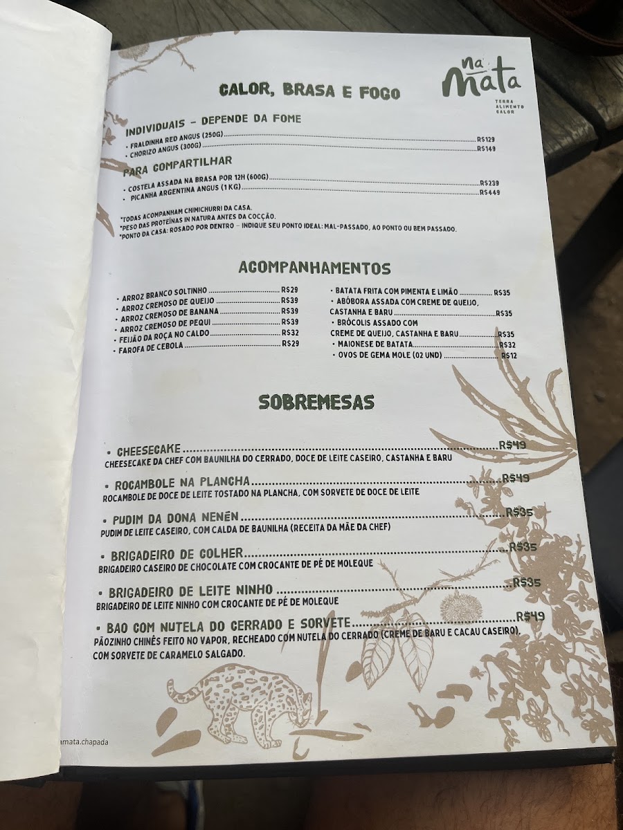 Menu Na Mata Chapada - Terra, Alimento E Calor-1
