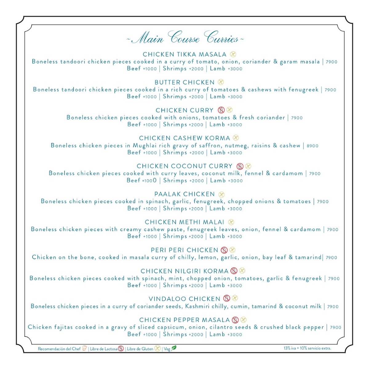 Menu Naans & Curries, Momentum Pinares-4
