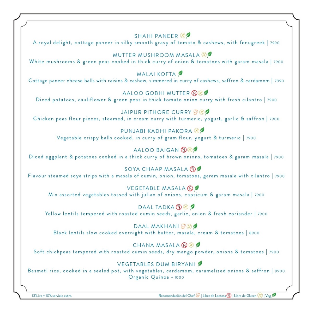 Menu Naans & Curries, Momentum Pinares-8