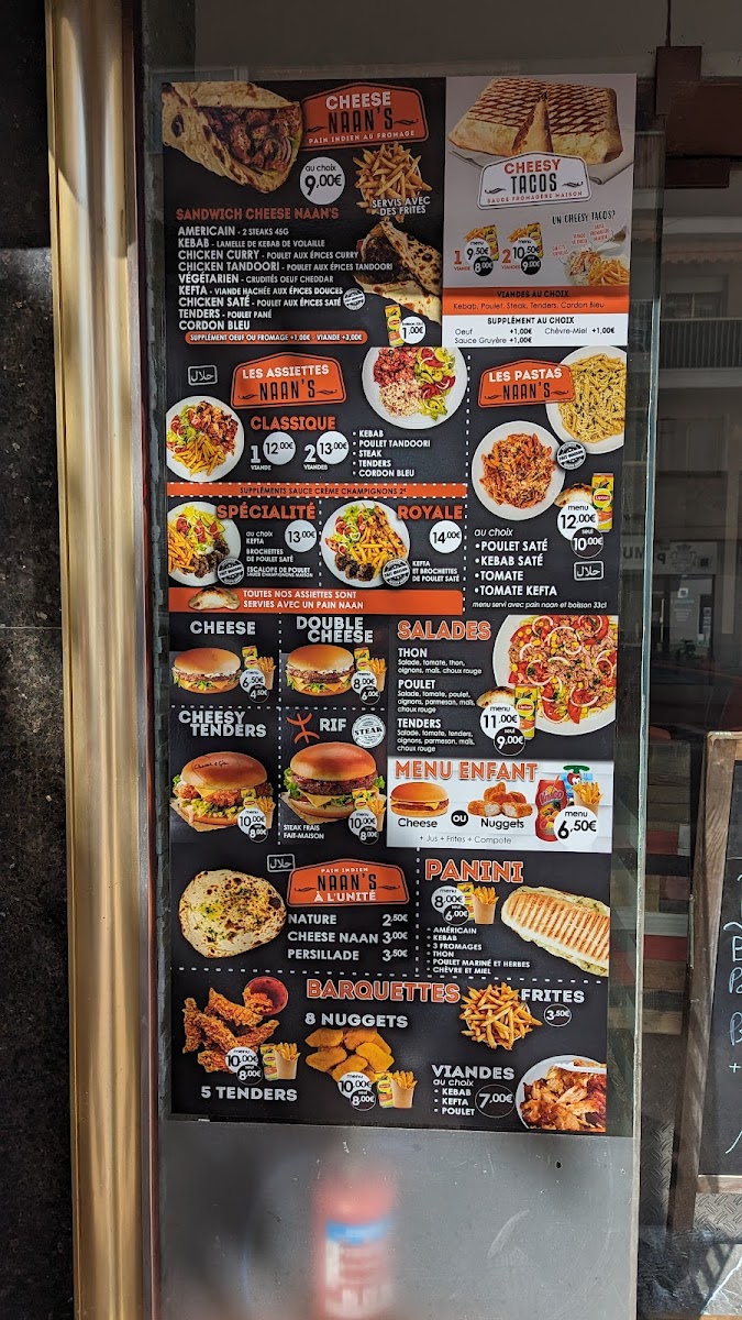 Menu Naan's-1