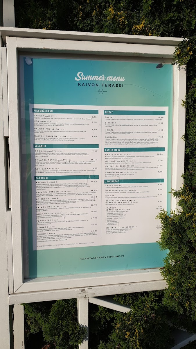 Menu Naantalin Kaivohuone-4