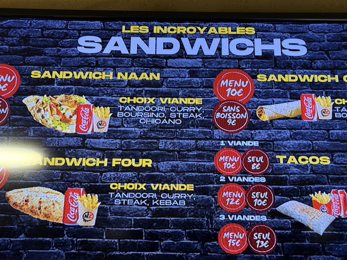 Menu Naan'z Pizzeria Fast Food-5
