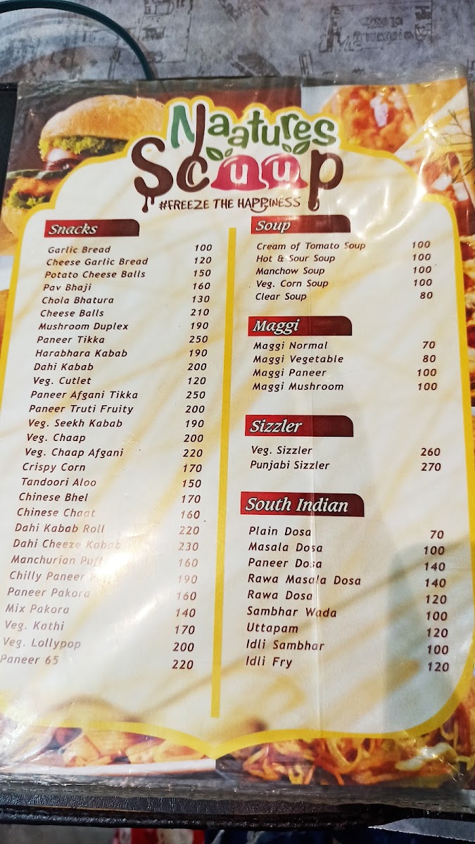 Menu Naatures Scoop-10