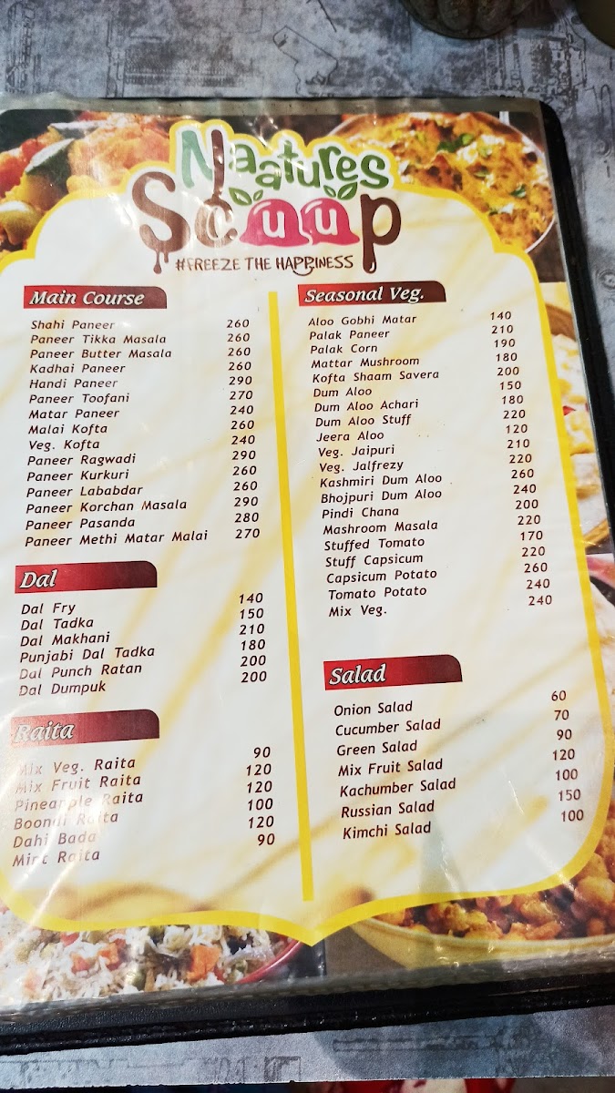 Menu Naatures Scoop-8