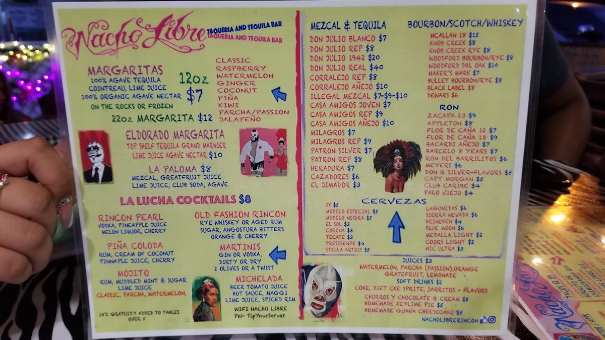 Menu Nacho Libre Rincon-3