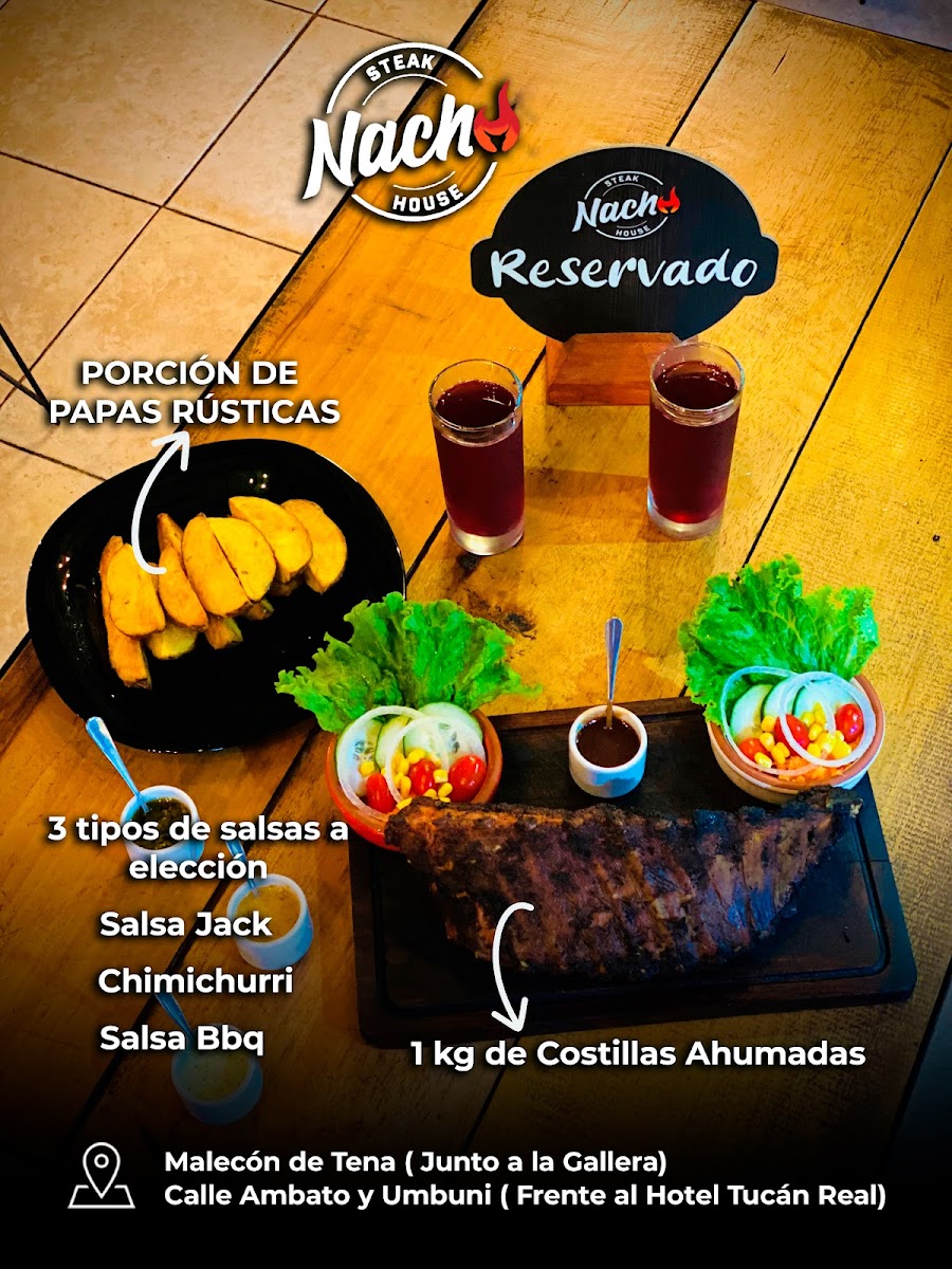 Menu Nacho Steak House Tena-3