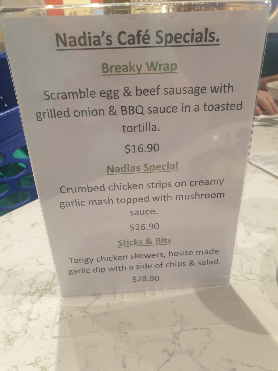 Menu Nadia’S Cafe Blacktown-3