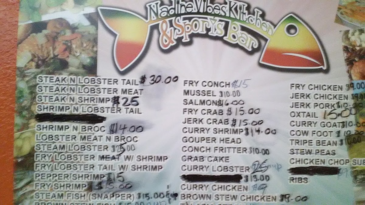 Menu Nadine Vibes Kitchen & Sports Bar-4