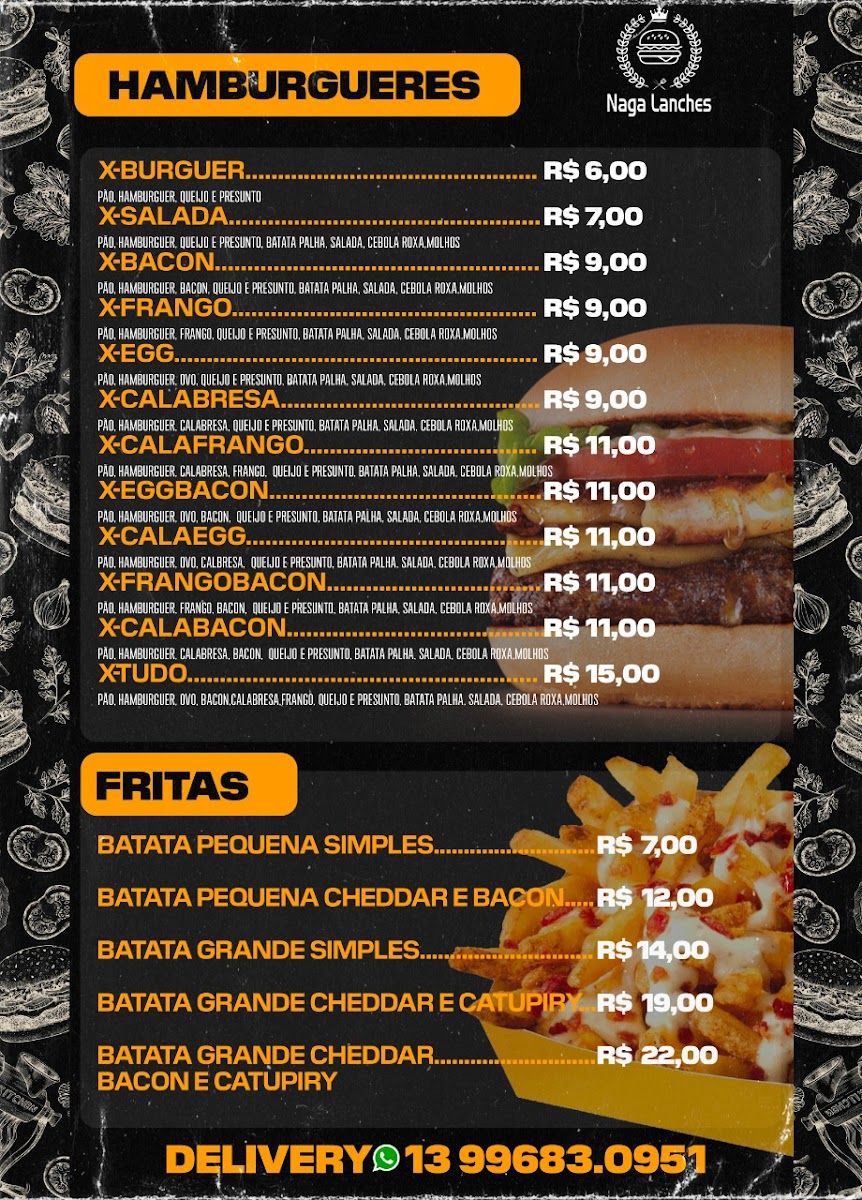 Menu Naga Lanches-6