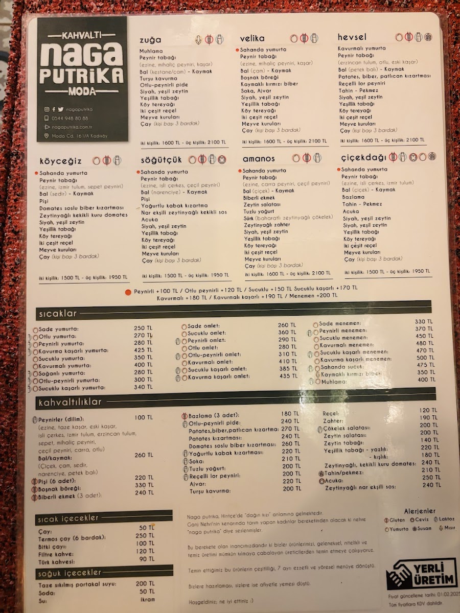 Menu Naga Putrika-6