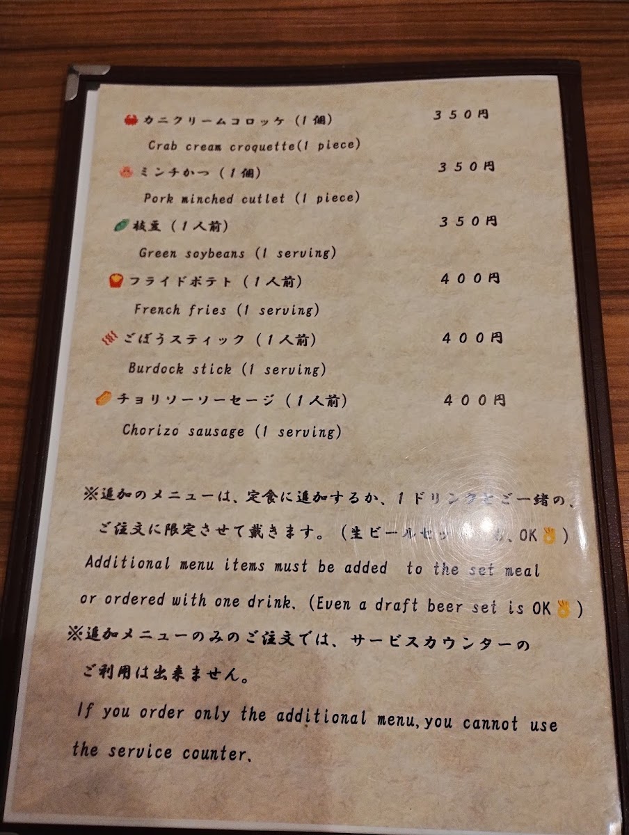 Menu Nagataen-7