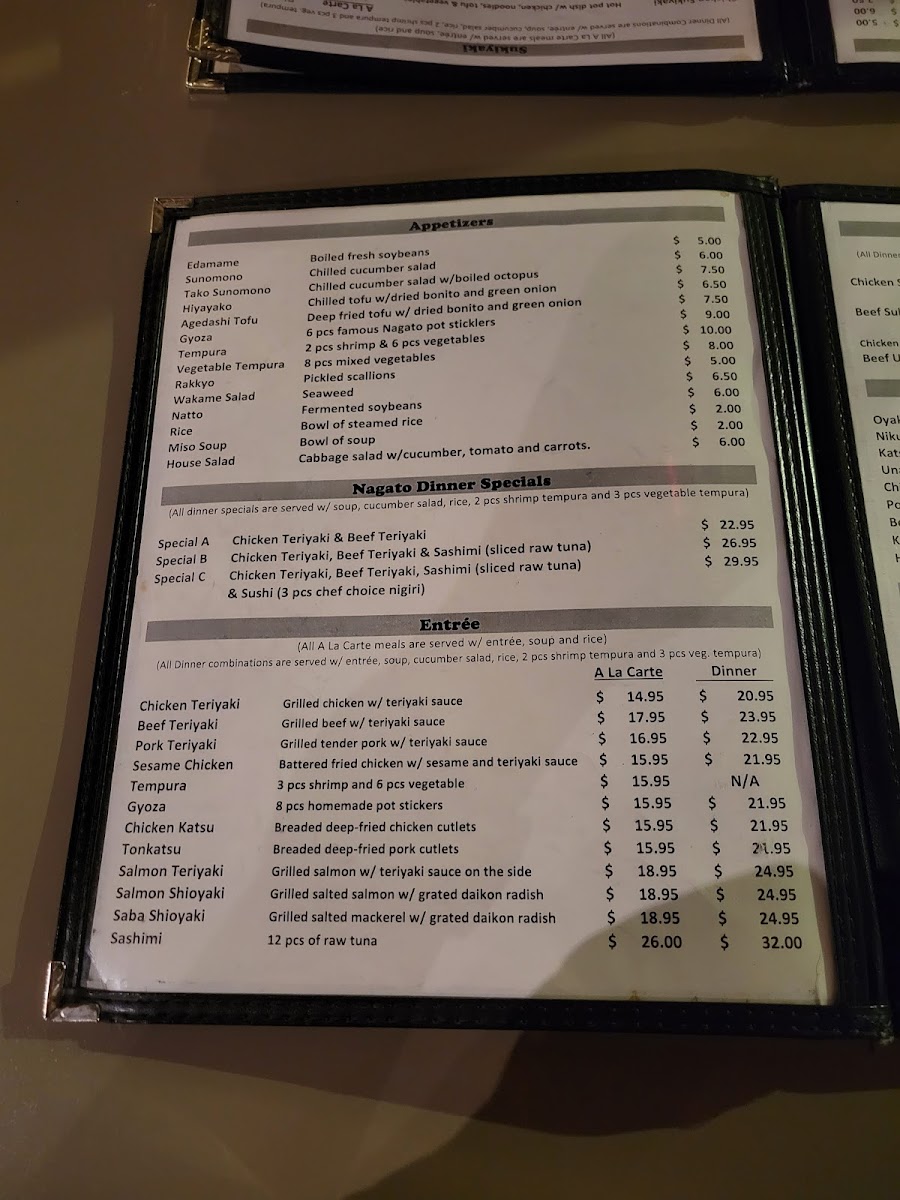 Menu Nagato Sukiyaki-4