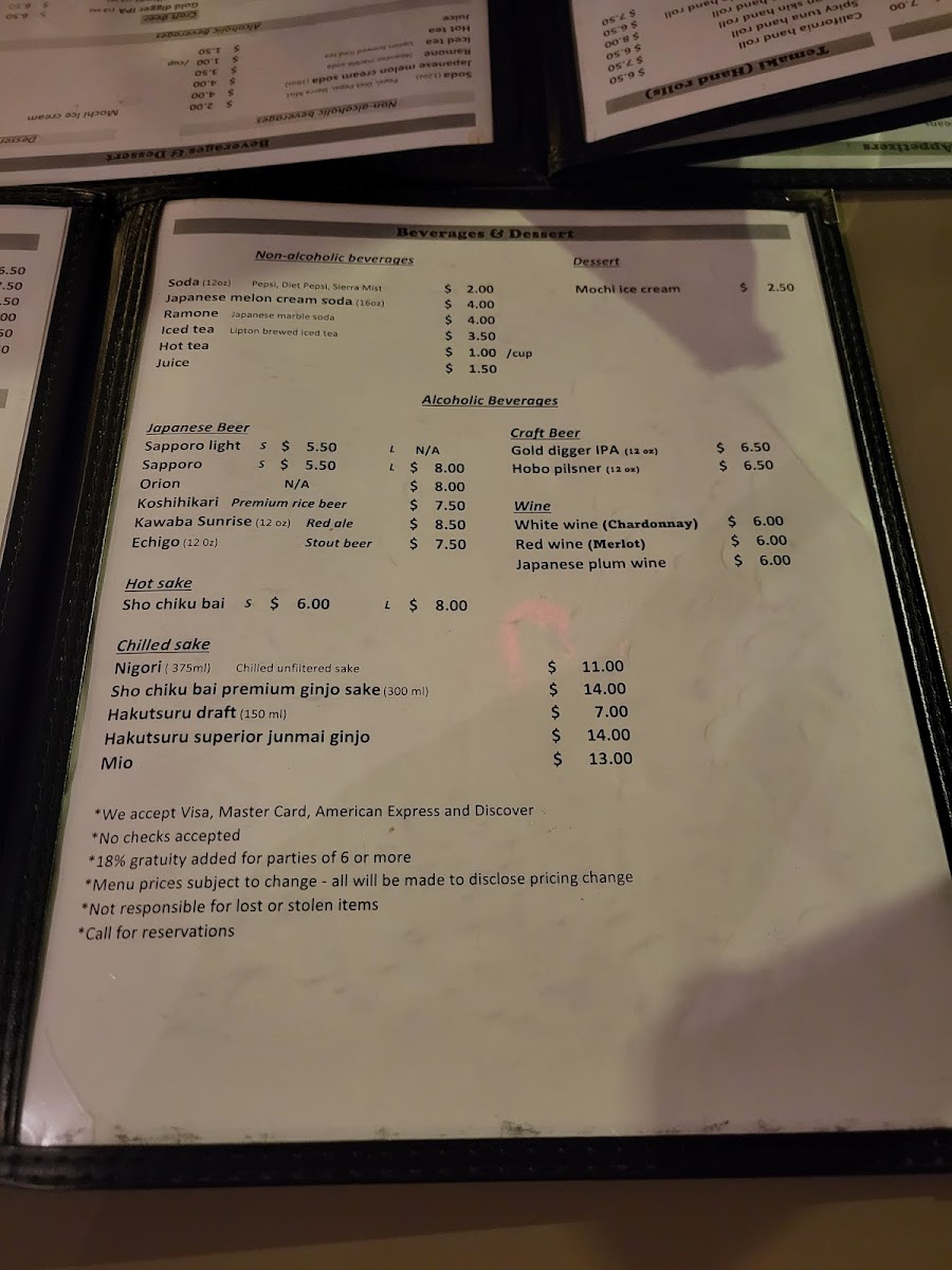 Menu Nagato Sukiyaki-9