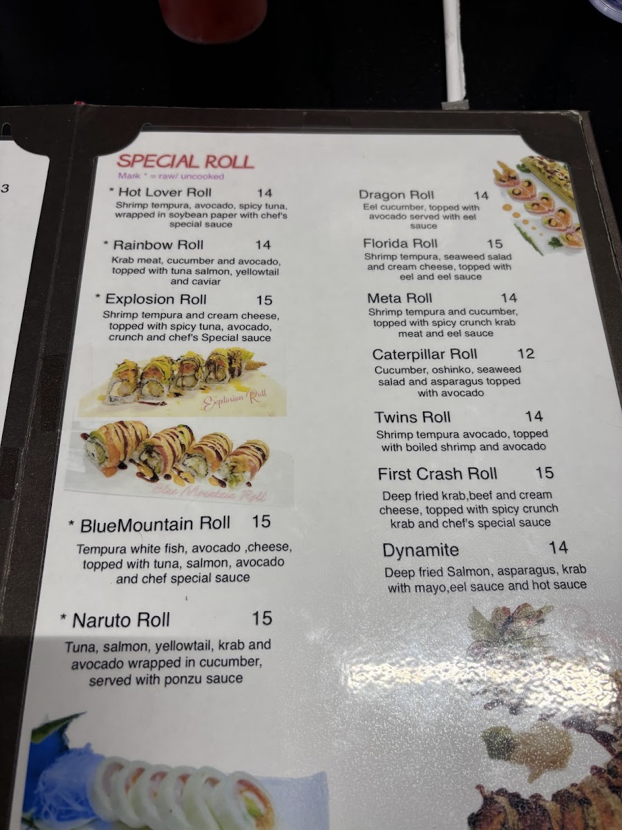 Menu Nagoya Sushi & Hibachi-10