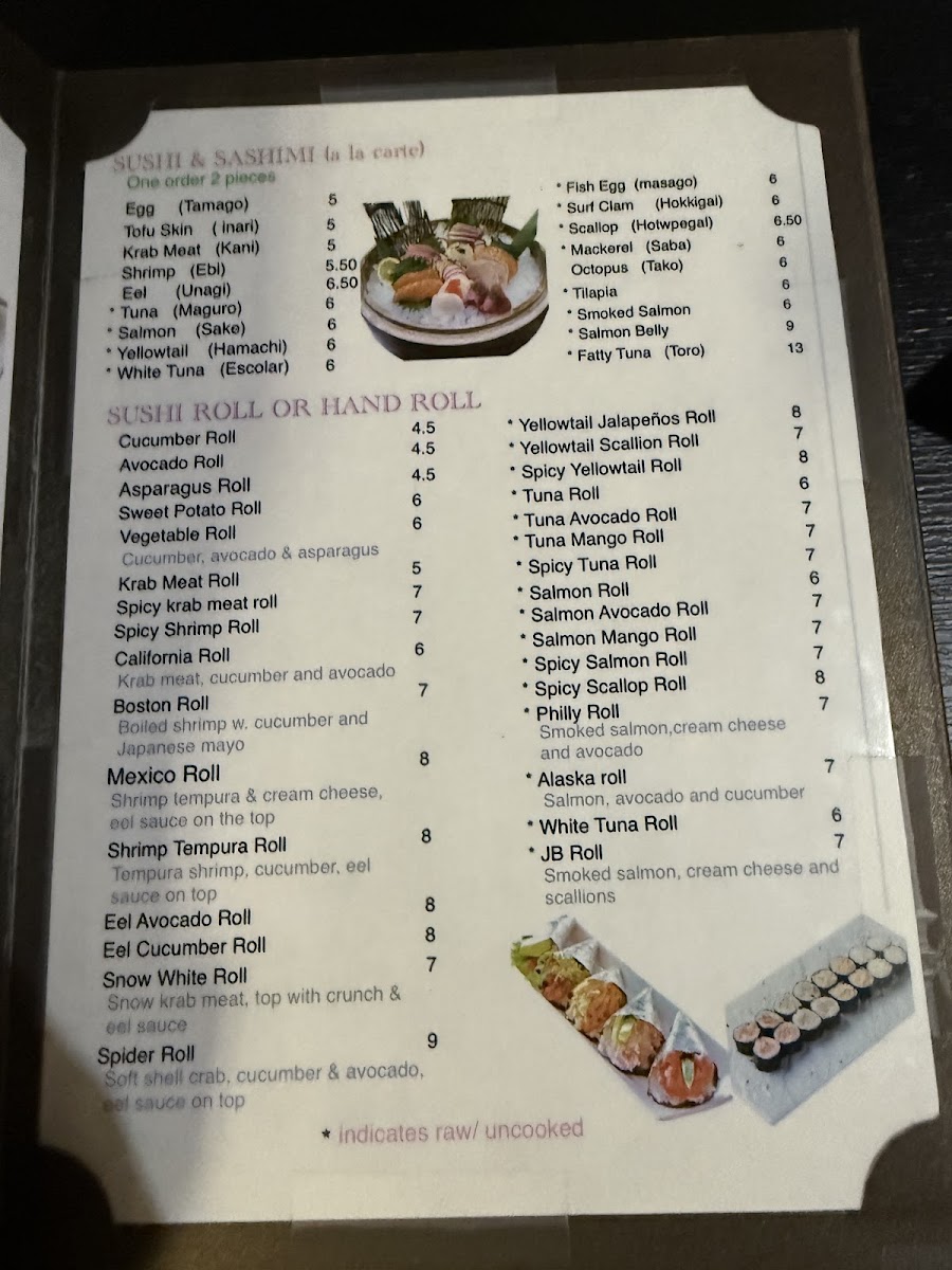 Menu Nagoya Sushi & Hibachi-7
