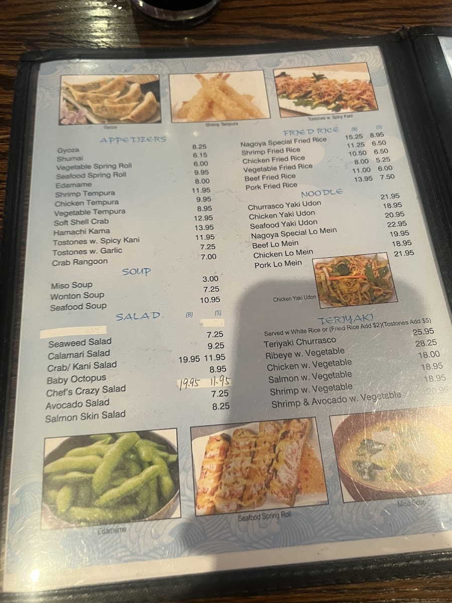 Menu Nagoya Sushi & Tiki Bar Condado-10