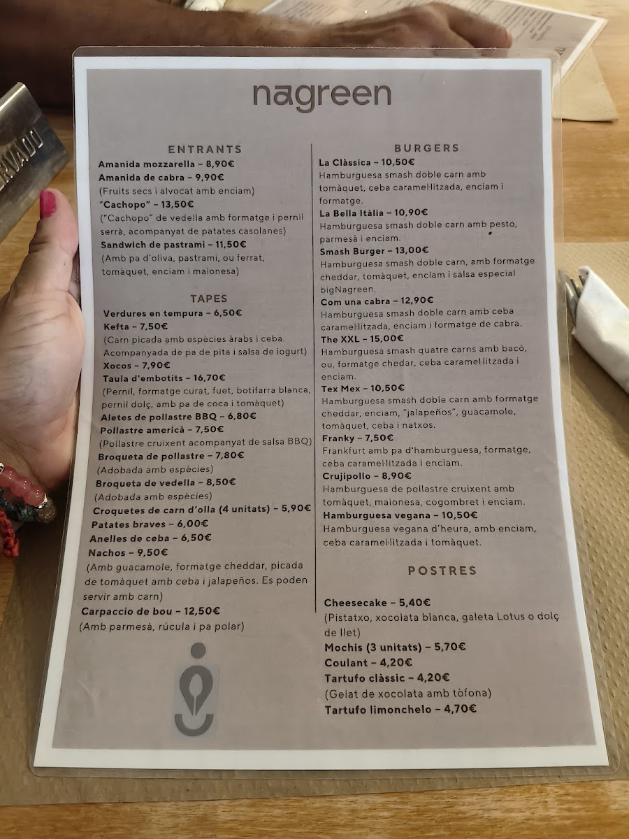Menu Nagreen-1