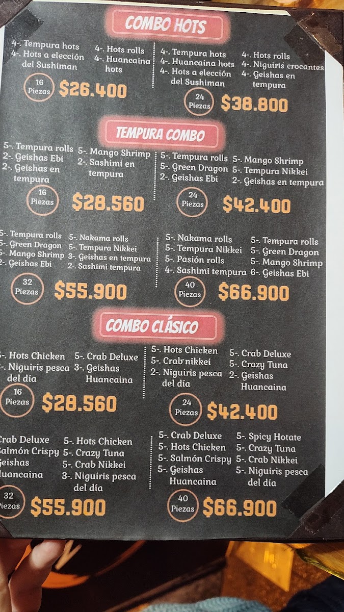 Menu Nakama Sushi-4