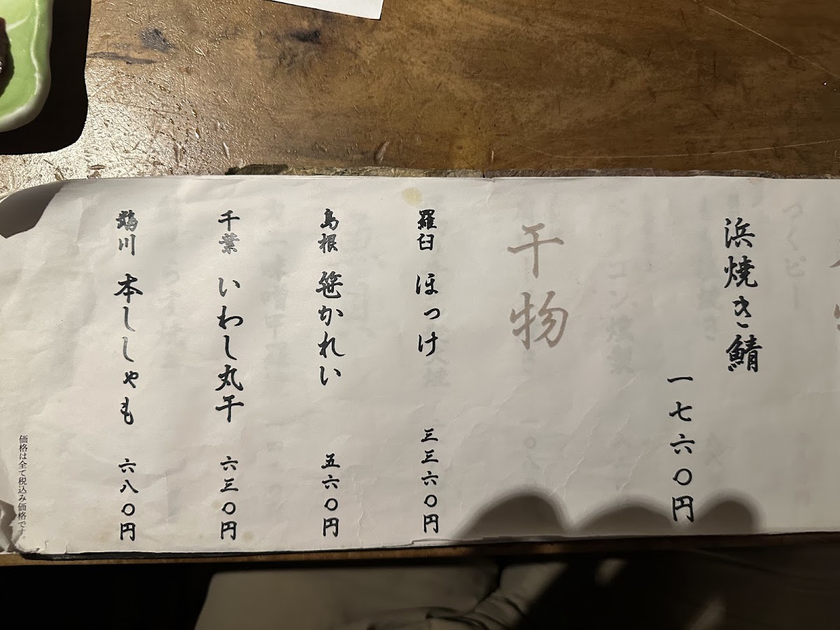 Menu Nakame No Teppen Honten-3
