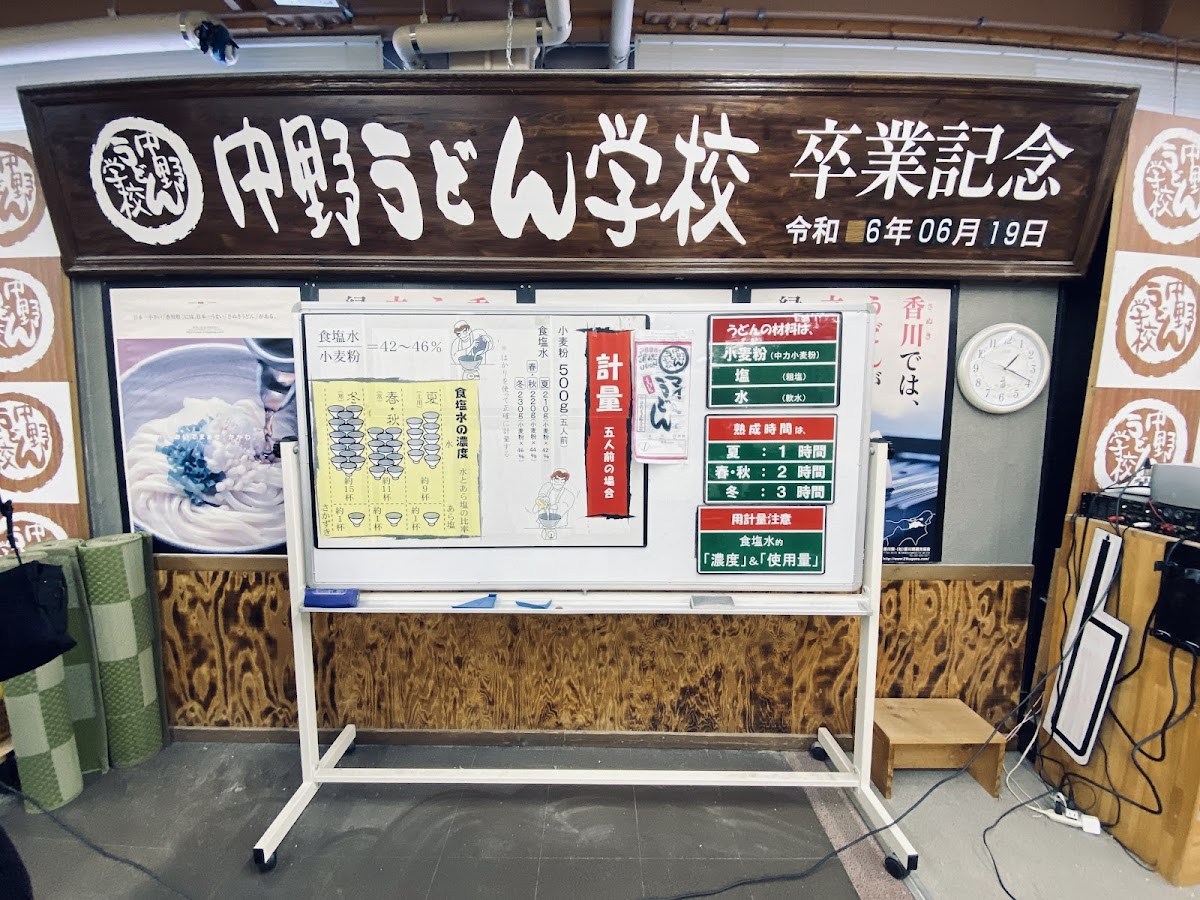 Menu Nakano Udon School Takamatsu-7