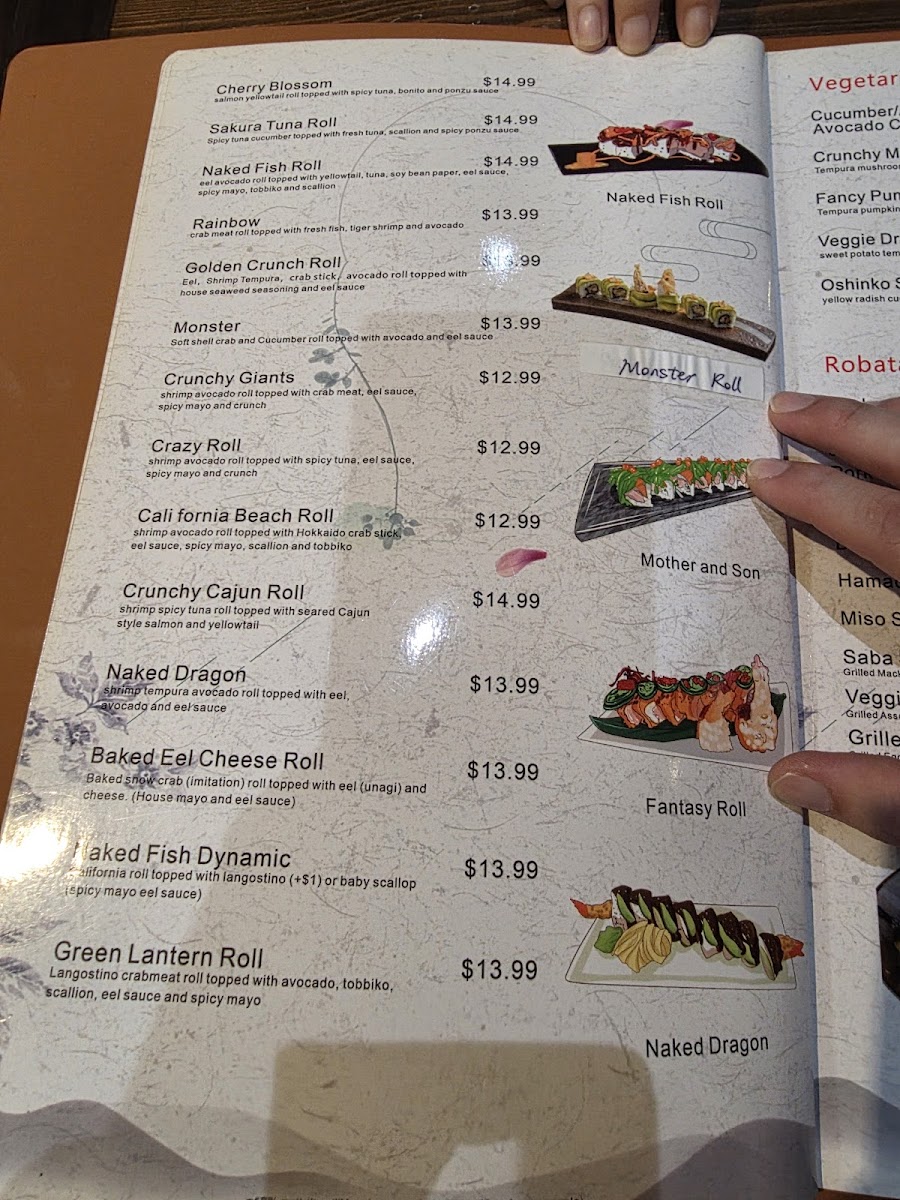Menu Naked Fish Sushi-5