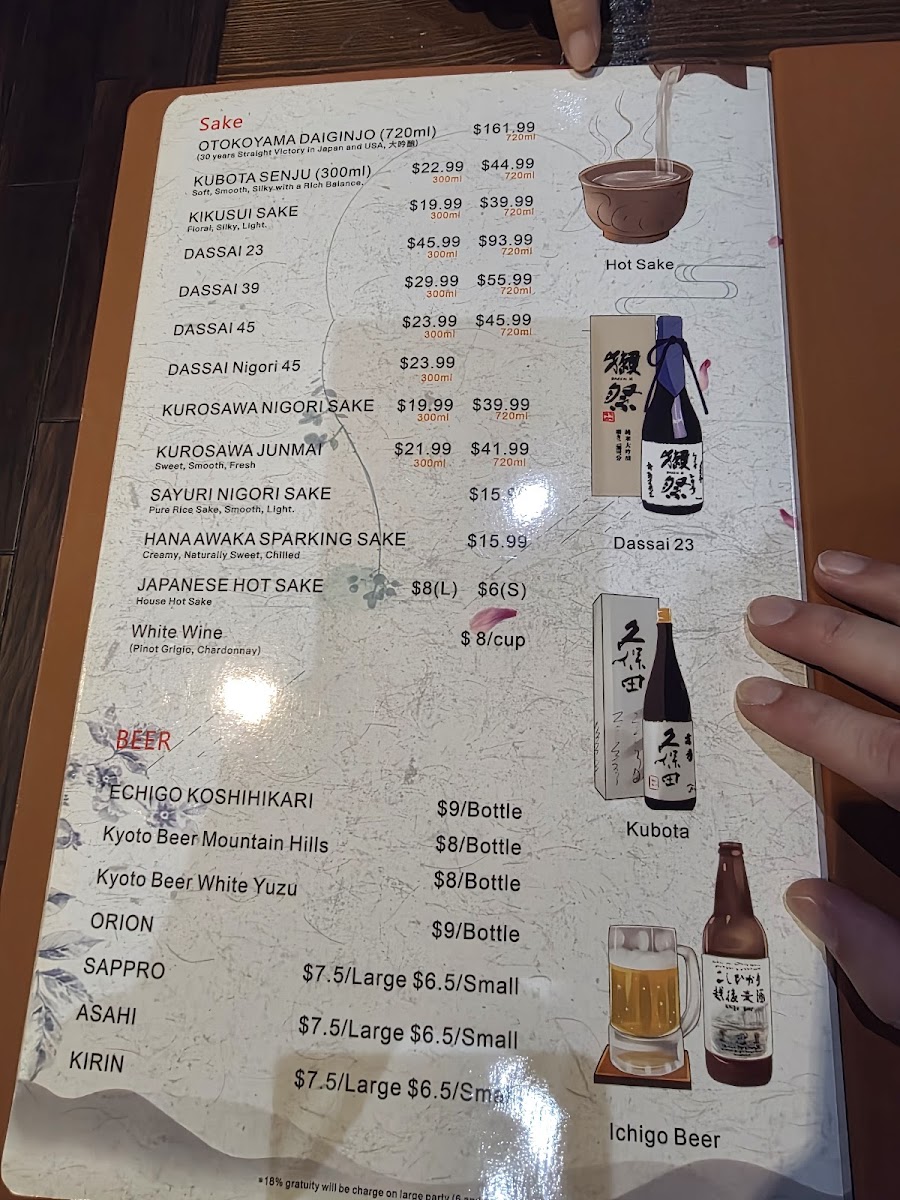 Menu Naked Fish Sushi-8