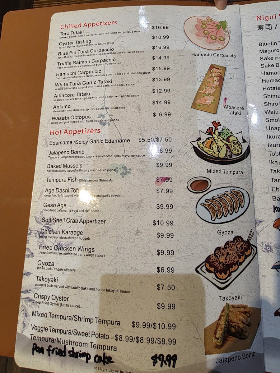 Menu Naked Fish Sushi-9