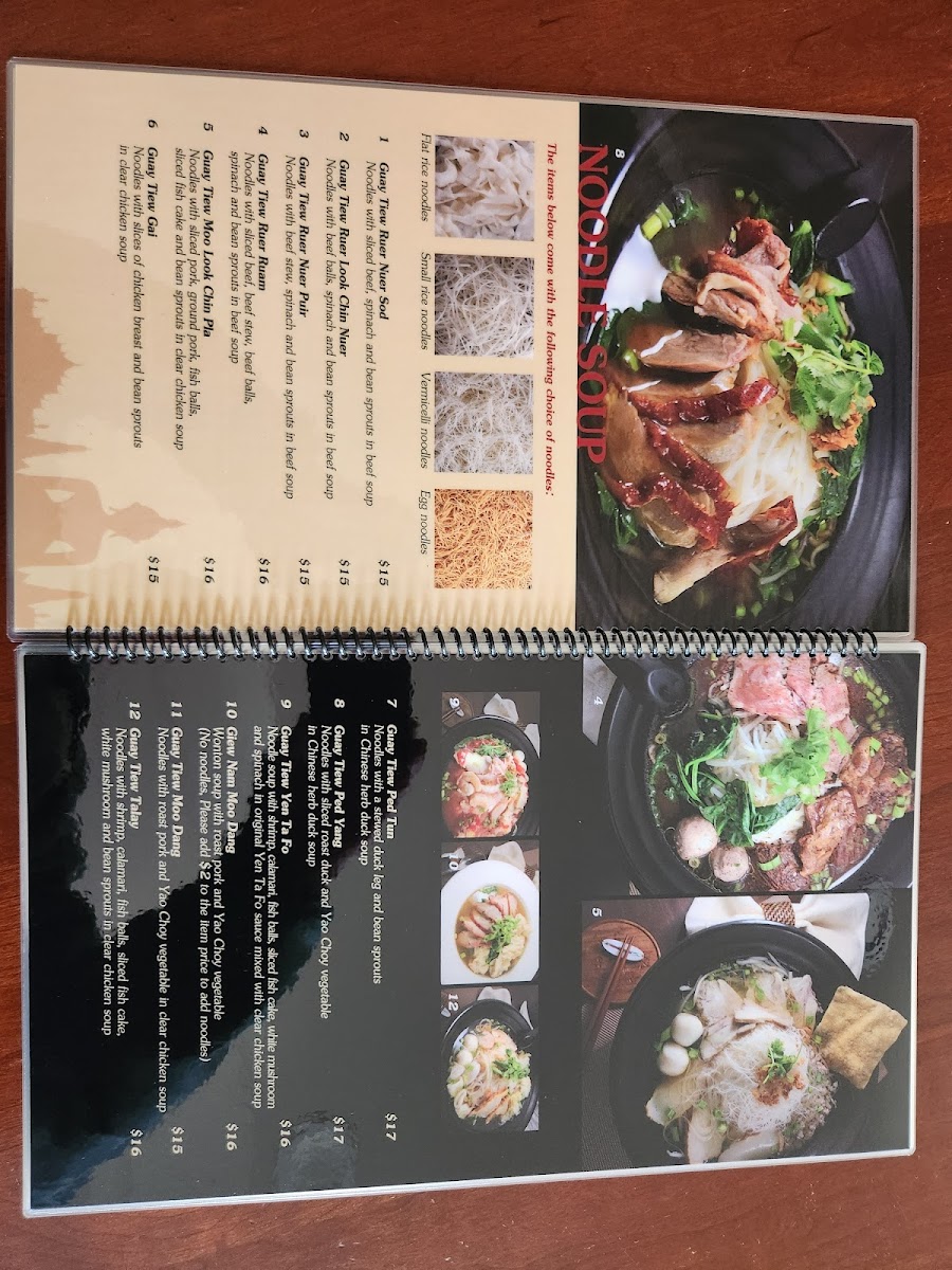 Menu Nakorn Thai Sf-2