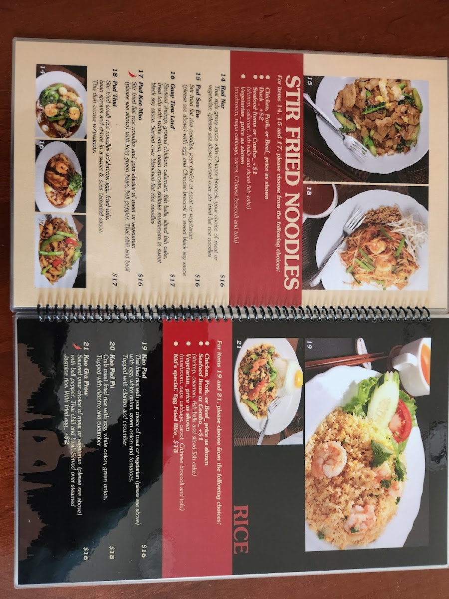 Menu Nakorn Thai Sf-3