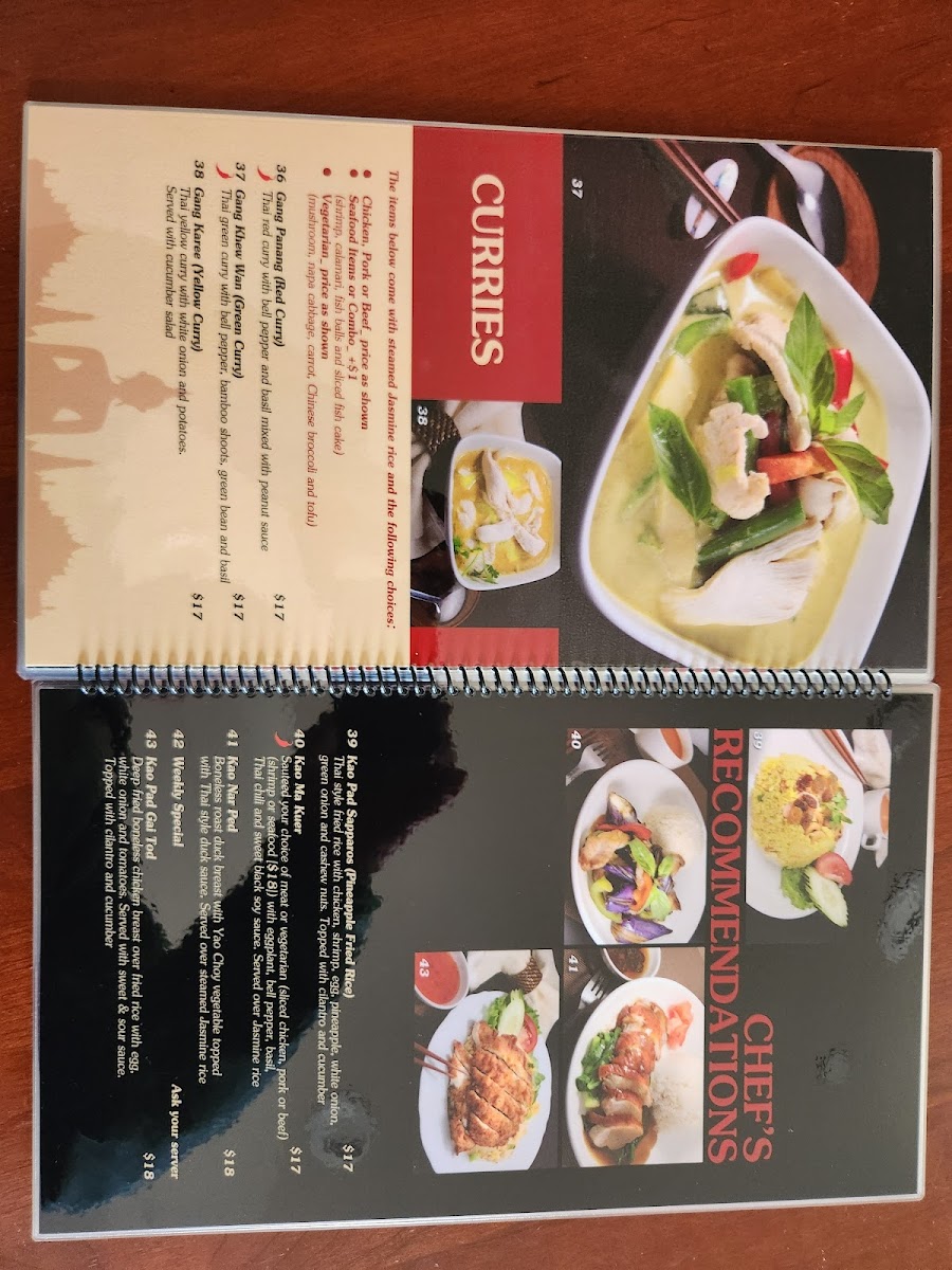 Menu Nakorn Thai Sf-4